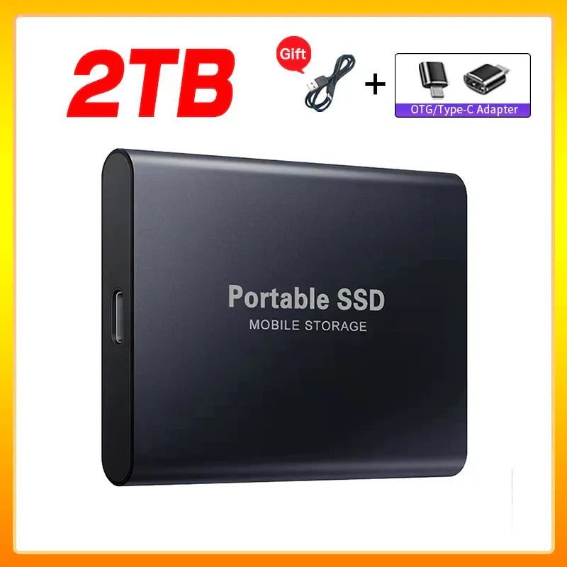Sandsberg | Hochgeschwindigkeits-Externe Solid State Drive 1TB Tragbare Externe Festplatte ssd 2TB Externe Festplatte ssd Festplatte Für Laptop Mac