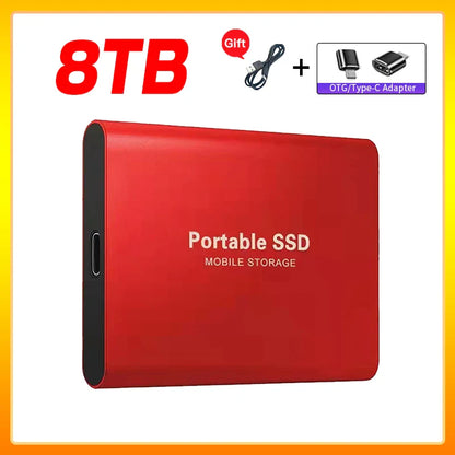 Sandsberg | Hochgeschwindigkeits-Externe Solid State Drive 1TB Tragbare Externe Festplatte ssd 2TB Externe Festplatte ssd Festplatte Für Laptop Mac