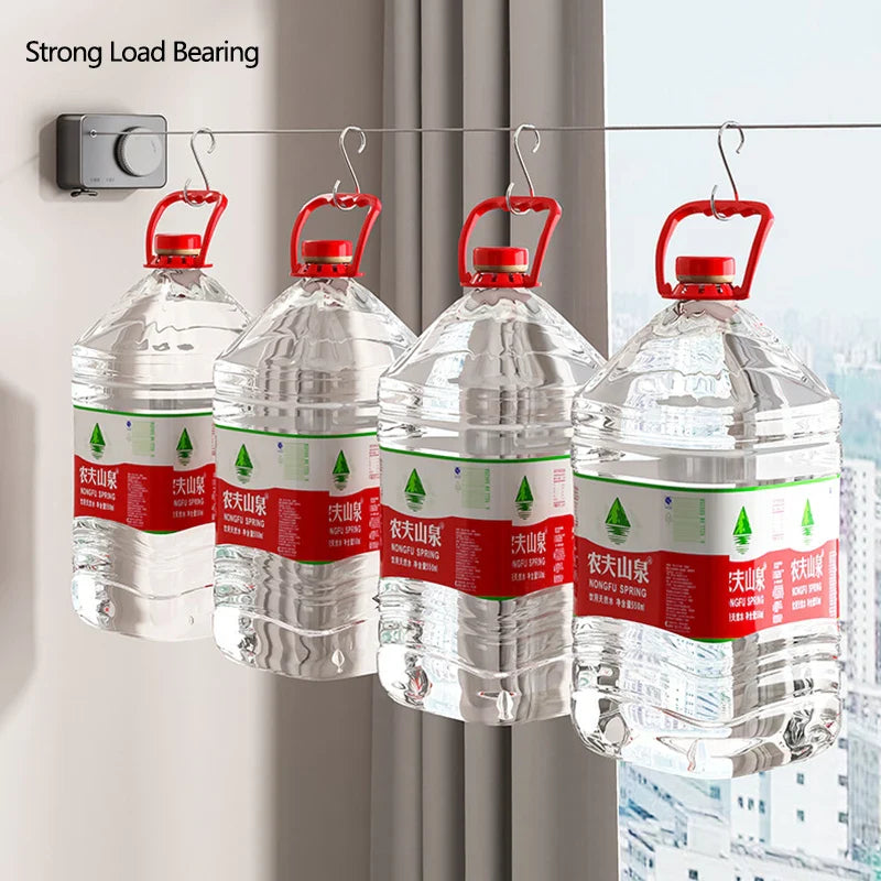 Sandsberg | Einziehbare platzsparende Wäscheleine