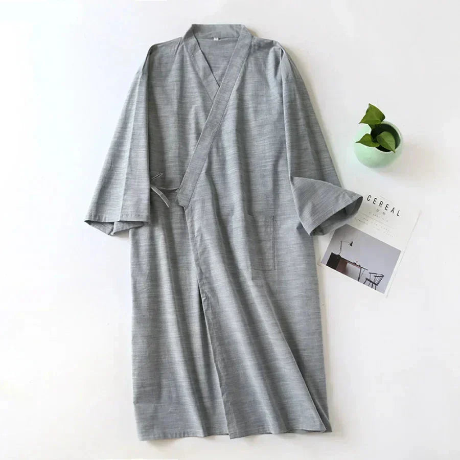 SleepRobe Bademantel - Luxuriöser Herren Kimono Bademantel 2024