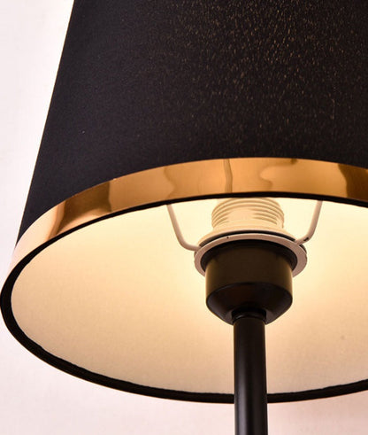 Sandsberg | GiltGlow – Elegante Gold- und schwarze Retro-Tischlampe