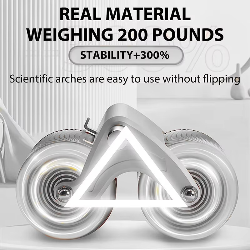 Sandsberg | Ultimatives Home Gym Ab Roller mit Auto-Rückstoß