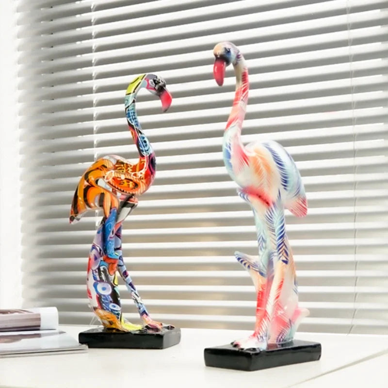 Flock – Handgefertigte Flamingo-Pracht