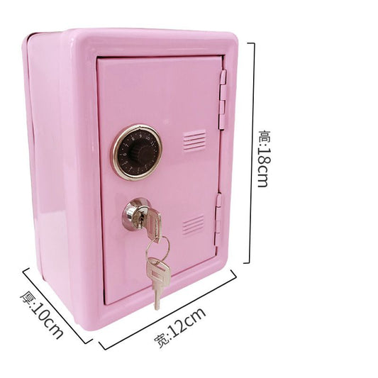 Kleine pinke Safe