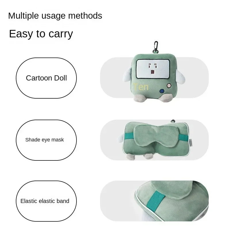 Sandsberg | 2-in-1 Reise Augenmaske Kissen