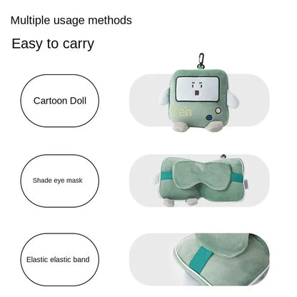 Sandsberg | 2-in-1 Reise Augenmaske Kissen