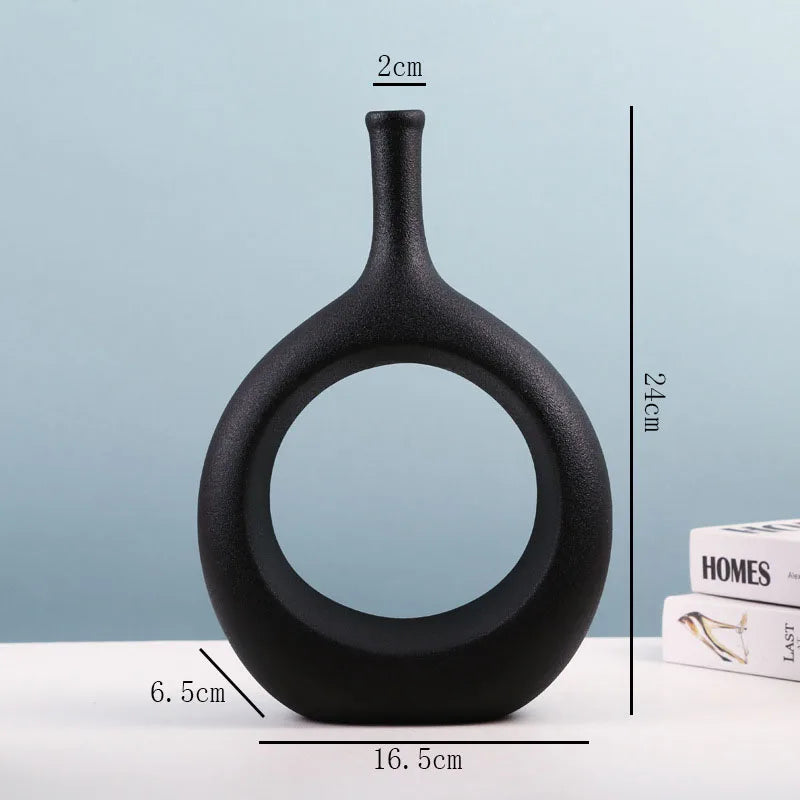 Moderne Kunst Hohlblumenvase