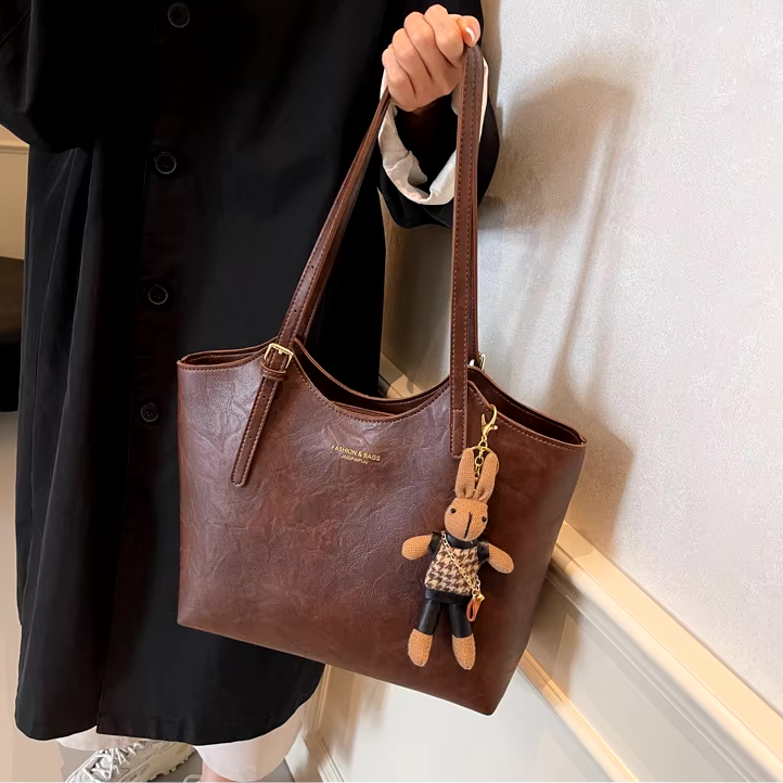 Sandsberg | Mirella | Klassische Damen-Shopper-Tasche mit Charme – Elegant, Geräumig & Zeitlos