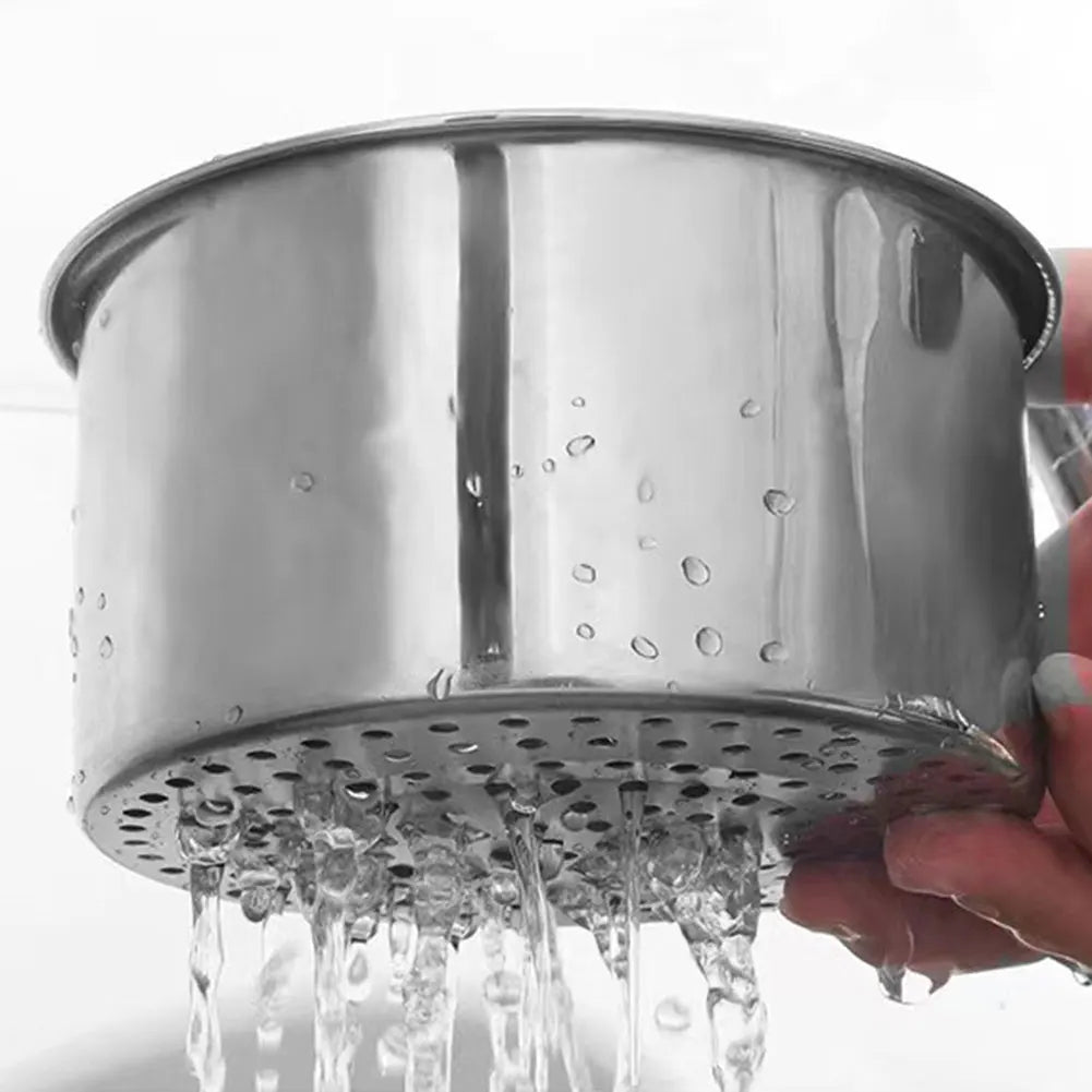 Sandsberg | Edelstahl hängender Waschbeckenablaufkorb