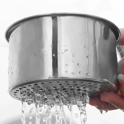 Sandsberg | Edelstahl hängender Waschbeckenablaufkorb