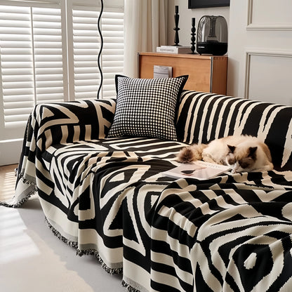 Sandsberg | Sofa Handtuch mit Quasten