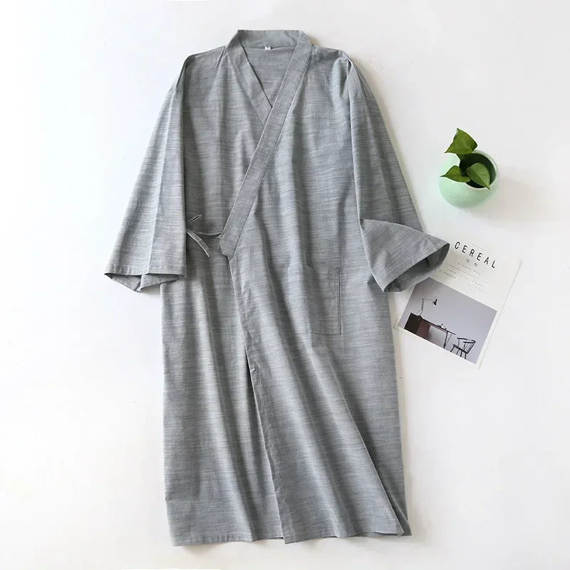 SleepRobe Bademantel - Luxuriöser Herren Kimono Bademantel 2024