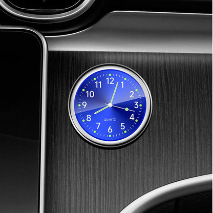 Sandsberg | Leuchtende Mini-Autouhr Aufklebbare Digitale Uhr für Auto Ornamente