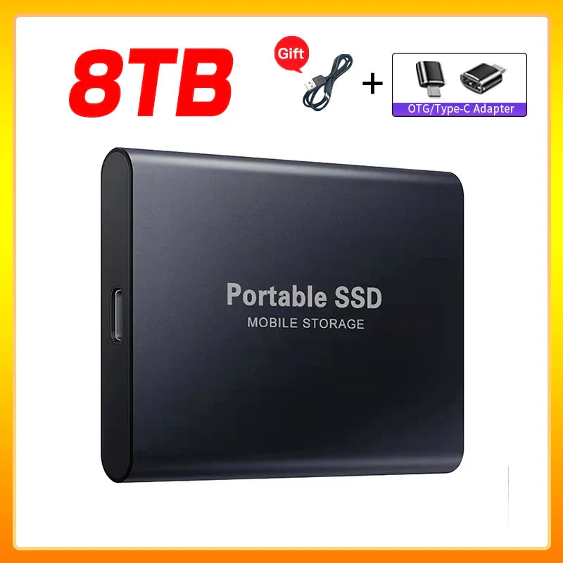 Sandsberg | Hochgeschwindigkeits-Externe Solid State Drive 1TB Tragbare Externe Festplatte ssd 2TB Externe Festplatte ssd Festplatte Für Laptop Mac