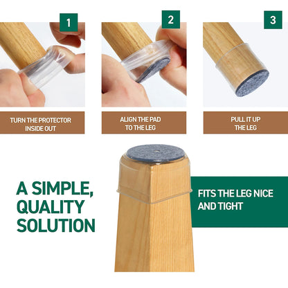 Sandsberg | Silikon Möbelstuhlbeinschutz