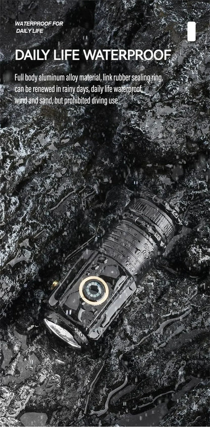 Sandsberg | Multifunktionale leistungsstarke superhelle Taschenlampe