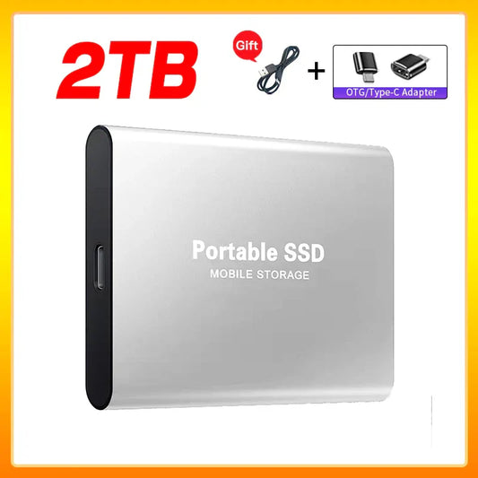 Sandsberg | Hochgeschwindigkeits-Externe Solid State Drive 1TB Tragbare Externe Festplatte ssd 2TB Externe Festplatte ssd Festplatte Für Laptop Mac
