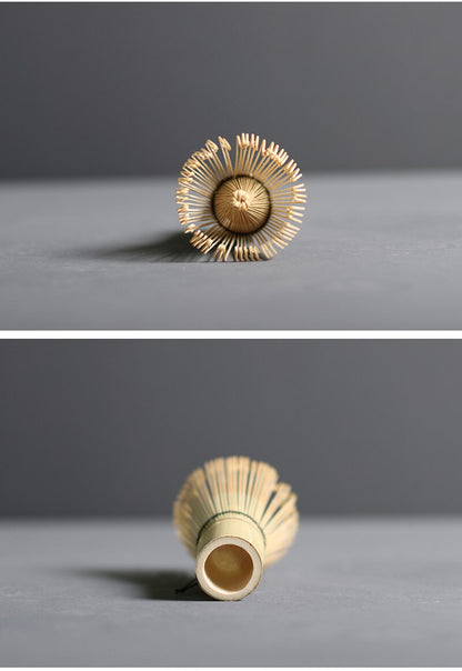 Sandsberg | TenchaTime | Komplettes Matcha Set – Bambusbesen & Keramikschale – Authentisches japanisches Teekit