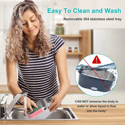 Sandsberg | Elektrische Heizende Edelstahl Brotdose