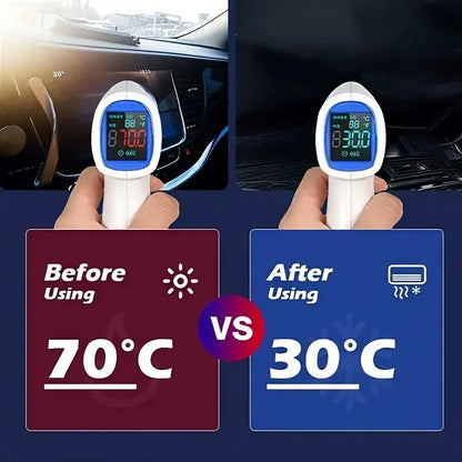 Sandsberg | Faltbarer Auto-UV-Schutz für die Windschutzscheibe