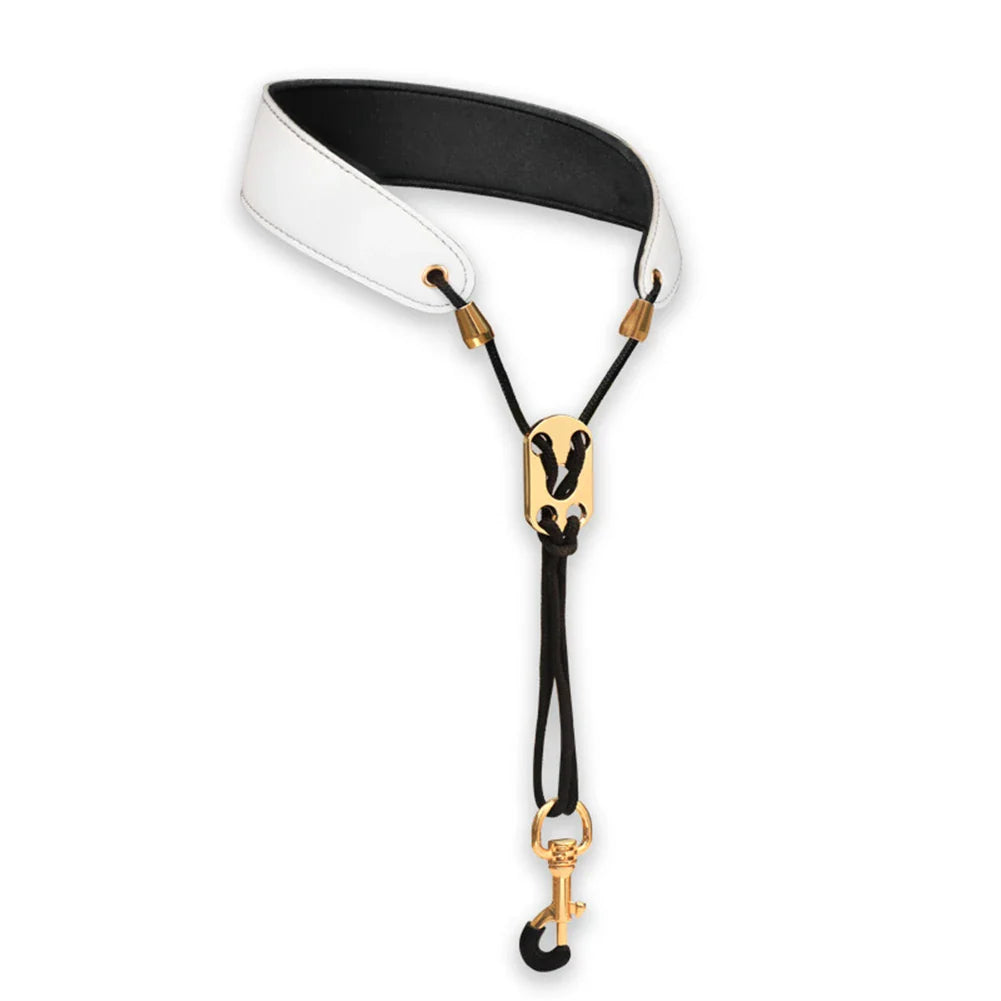 Leder Saxophon Gurt: Lanyard Nacken Schutz für Sopran/Tenor/Alto/Bariton Saxophon - Musikinstrument Zubehör