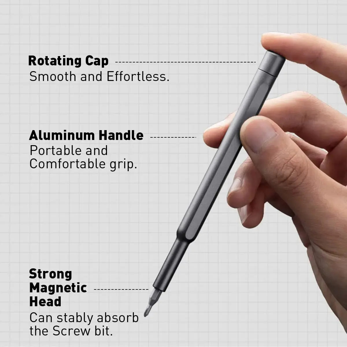 63-in-1 Präzisionsschraubendreher Set: Professionelles Reparaturwerkzeug-Set mit Phillips-, Torx- und magnetischen Schraubendrehereinsätzen - Ideal für iPhone, Uhr, Kamera