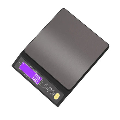Sandsberg | 5 kg/0,1 g und 10 kg/1 g digitale elektronische Küchenwaage, LCD-Display, vollständig wasserdichtes Edelstahlbackwerkzeug