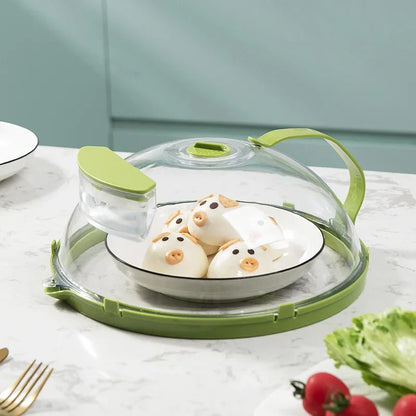 Sandsberg | Mikrowellen Spritzschutz mit Wasser Dampfgarer