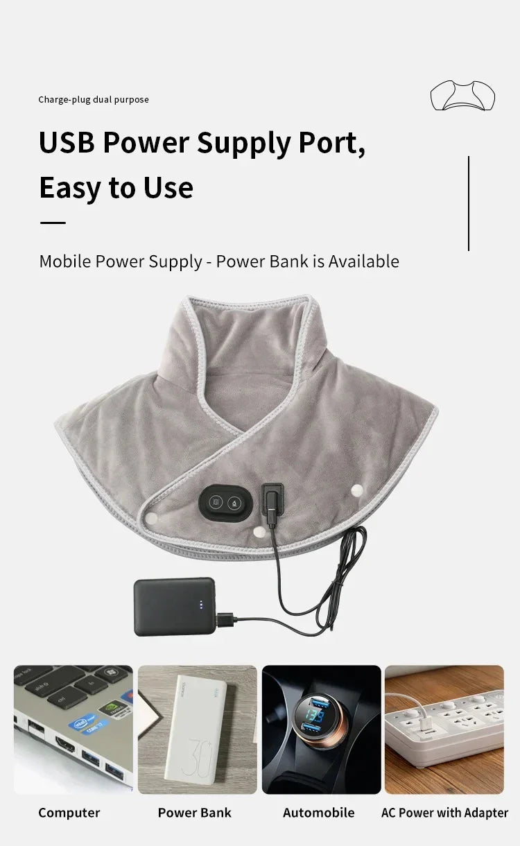 Sandsberg | USB thermisches Nackenmassage-Pad