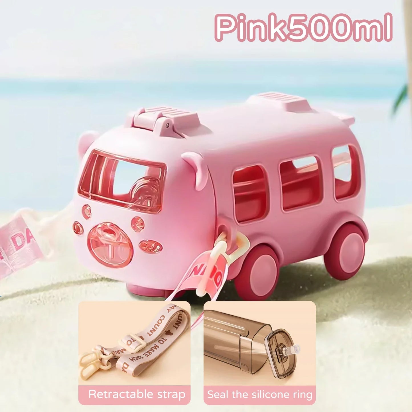 Sandsberg | Tragbare Busform Wasserflasche