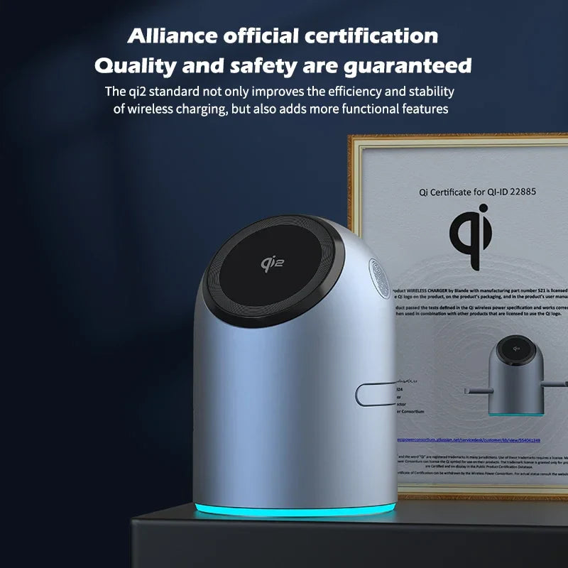 Sandsberg | 3 in 1 Magnetische Drahtlose Schnelllade Station