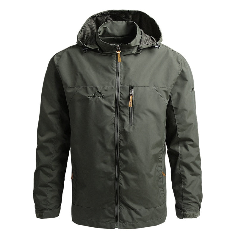 Sandsberg - taktische wasserdichte Herrenjacke mit Kapuze - Outdoor Herrenjacke