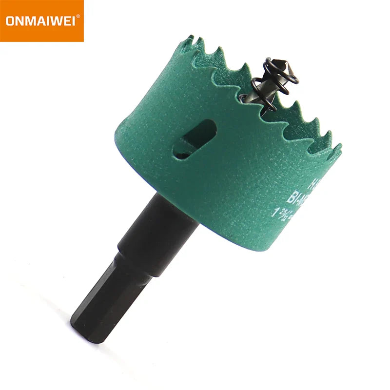 1 Stk 16-200mm Bimetall Holz Lochsäge Bohrer - HSS Stahl M42 Kern Lochsäge für Downlight Gipskarton Öffnung