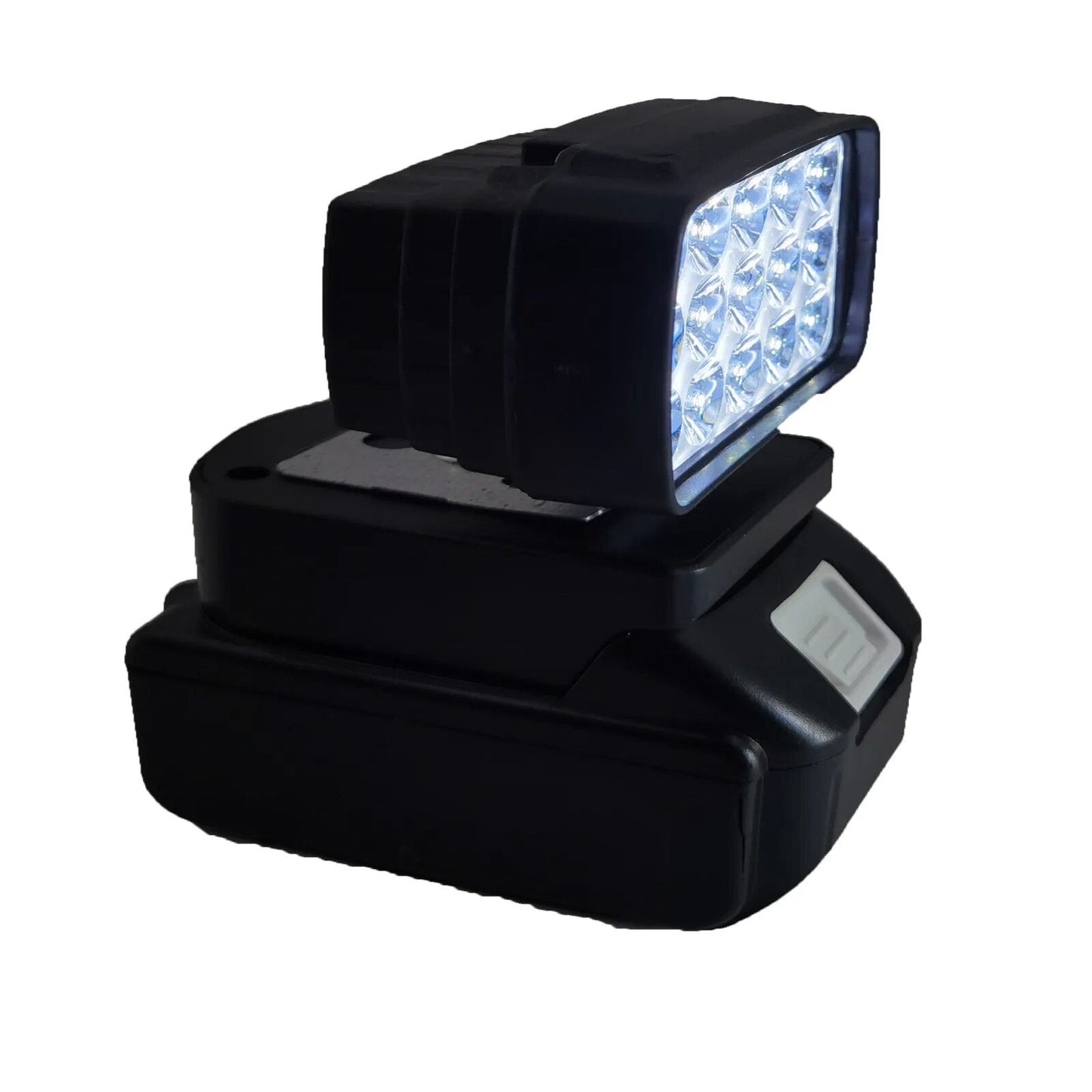 LED-Licht mit USB-Ladegerät mit Schalter für Makita 18V Li-Ion-Batterie