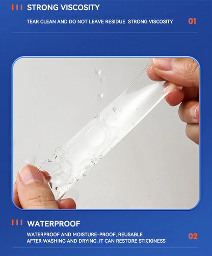 Sandsberg | Doppelseitiges Nano-Klebeband - 2 Stück