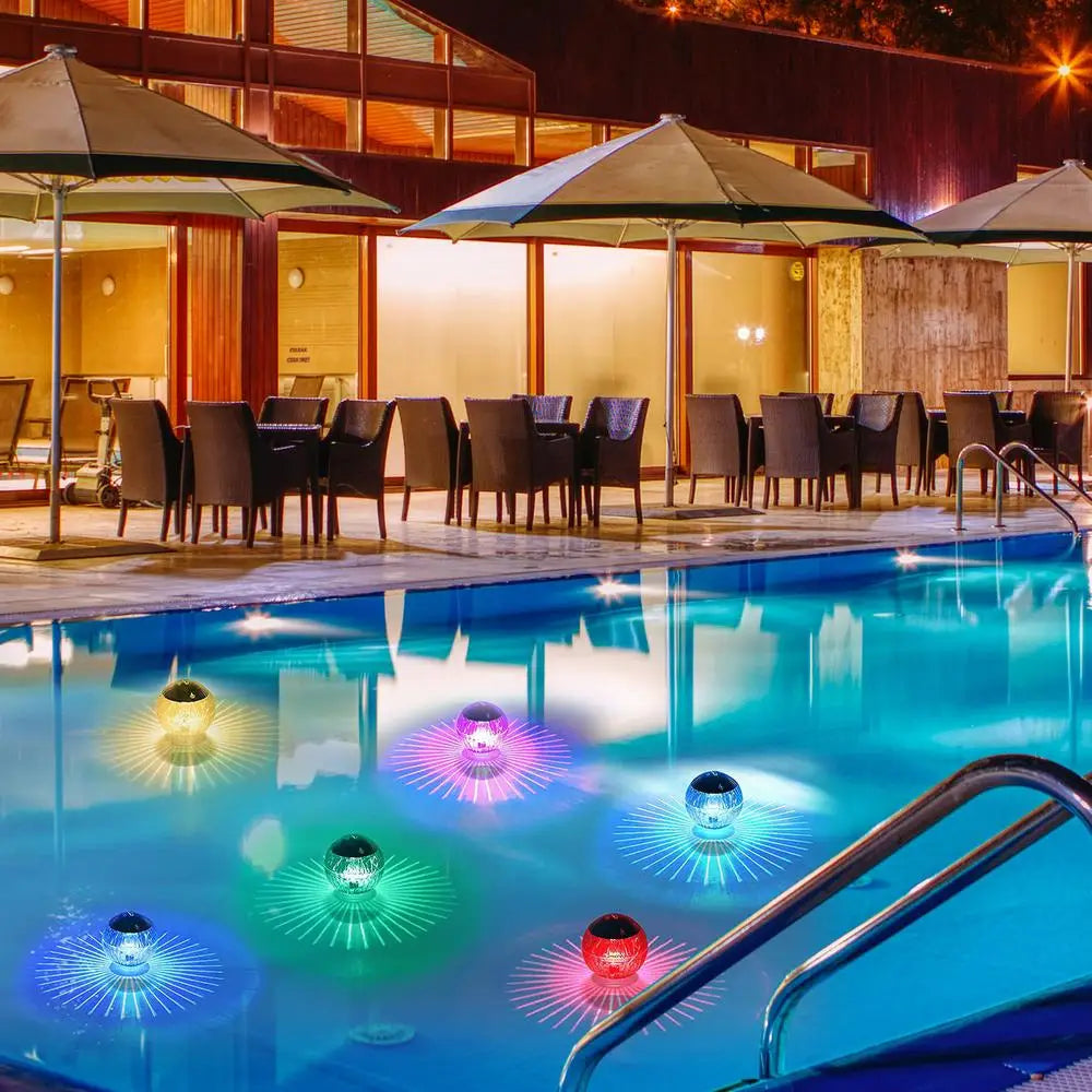 Sandsberg | Solar LED Gartenkugeln – Wasserdichte Solarleuchten für Outdoor-Dekoration und Teichbeleuchtung