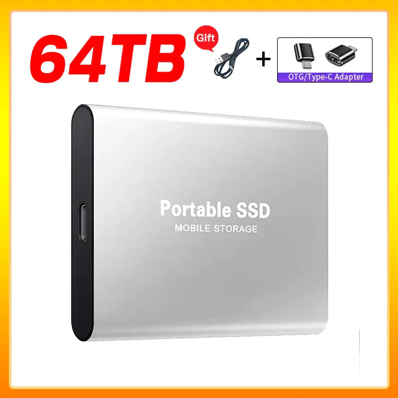 Sandsberg | Hochgeschwindigkeits-Externe Solid State Drive 1TB Tragbare Externe Festplatte ssd 2TB Externe Festplatte ssd Festplatte Für Laptop Mac