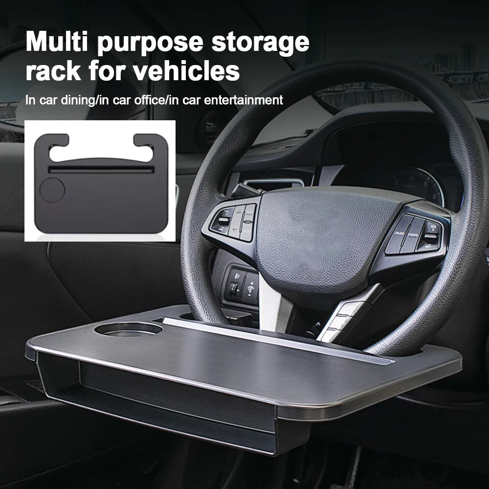 Sandsberg | 2 In 1 Auto Lenkrad Tisch mit Sitzspalt Organizer