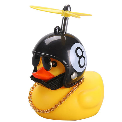 Sandsberg Enten Fahrradklingel mit Helm
