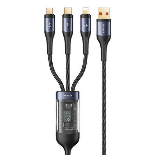 3in1 Digitalanzeige Schnellladung Universalkabel