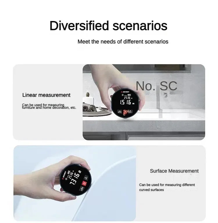 Sandsberg | 2 in 1 Roller-Laser-Entfernungsmesser