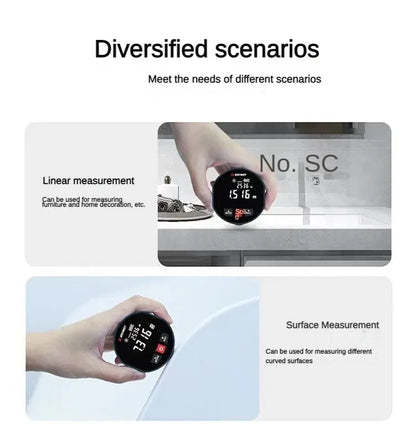 Sandsberg | 2 in 1 Roller-Laser-Entfernungsmesser
