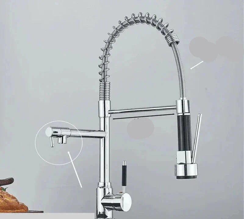 MixMaster – Flexibler 360° Drehbarer Küchenmischkran