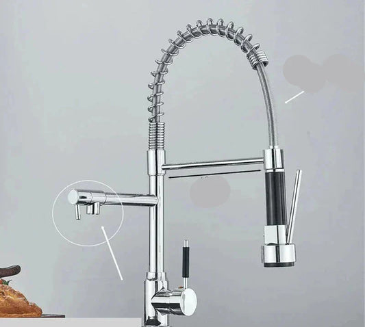 MixMaster – Flexibler 360° Drehbarer Küchenmischkran