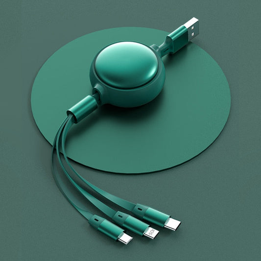 3in1 retractable Schnellladungskabel