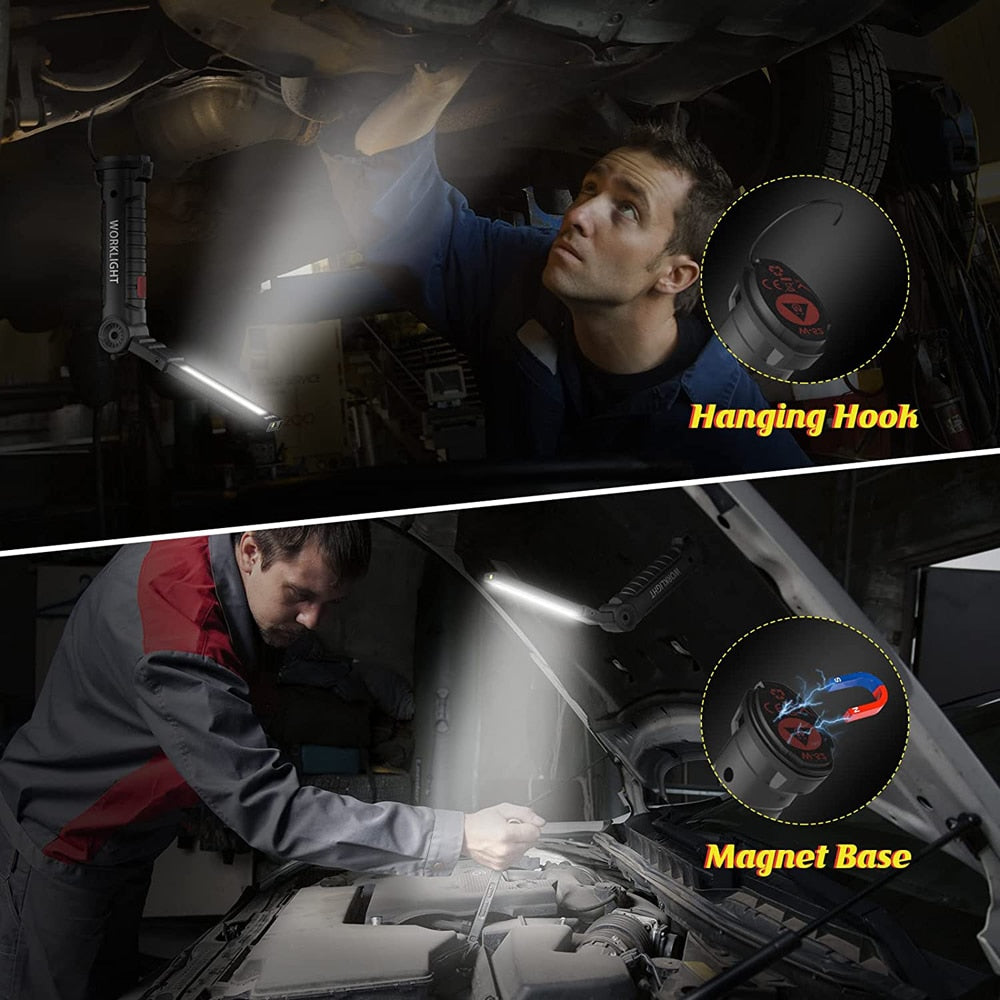 Sandsberg | Magnetisch Wiederaufladbare Taschenlampe