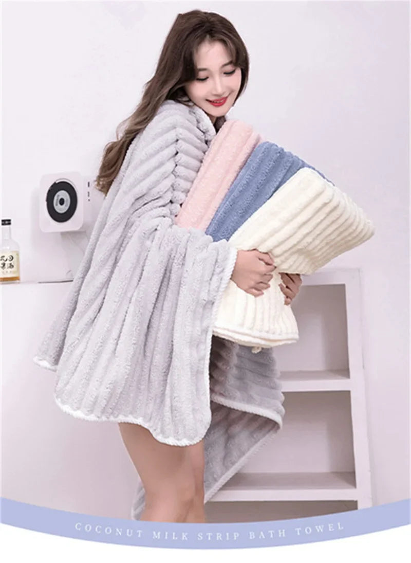 Sandsberg | Schnelle Absorption Korallenplüsch Handtuch