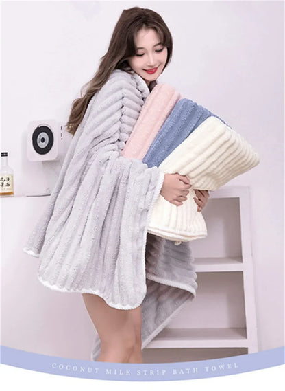 Sandsberg | Schnelle Absorption Korallenplüsch Handtuch