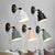 Nordic LED Wandleuchte – Minimalistisches Massivholz-Design für Schlafzimmer, Wohnzimmer und Flur – Moderne dekorative Beleuchtung mit E27-Sockel