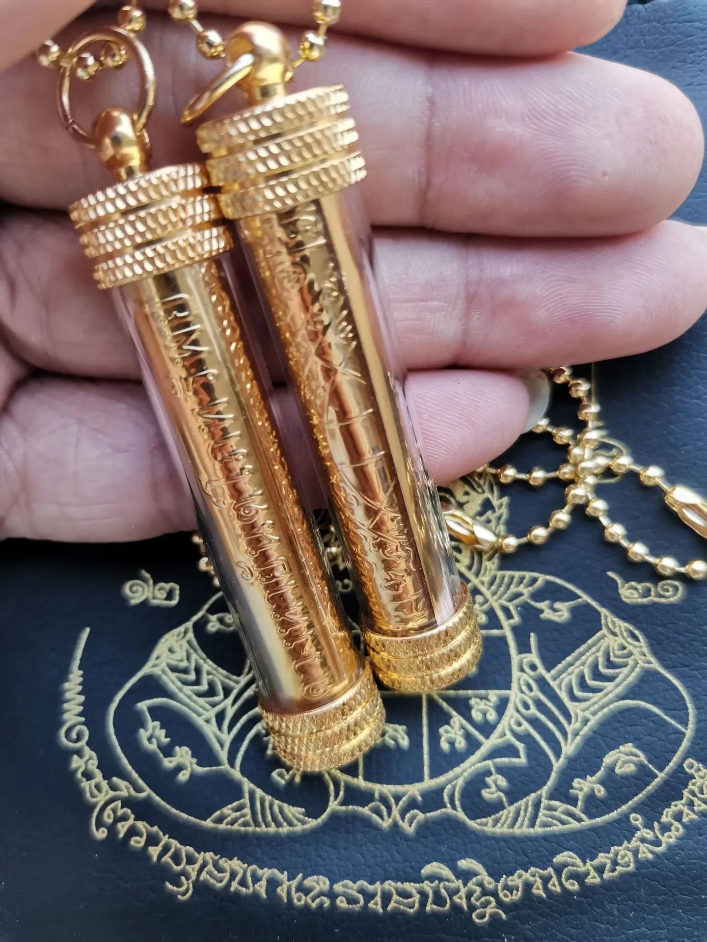 Thailändische Buddha-Plakette Langer Po Ben Tempel San&amp;#39;an Friedens-Tal ...